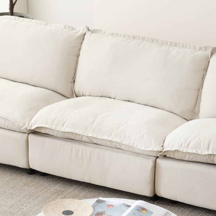 The LuxeMotion Cloud Collection - Natural Oat