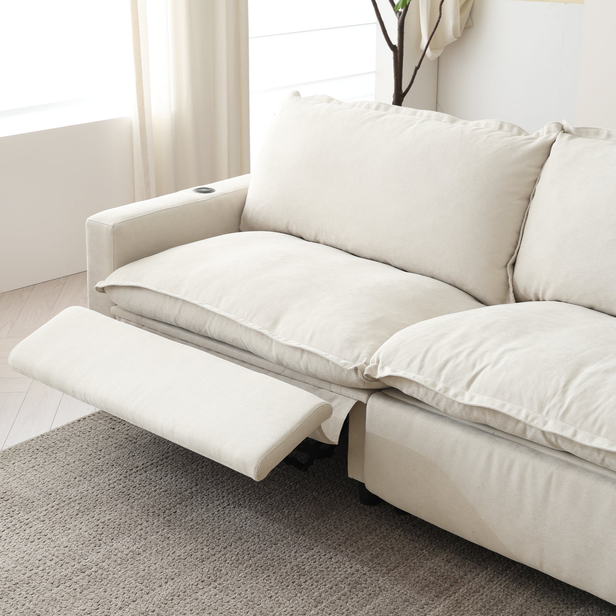 The LuxeMotion Cloud Collection - Natural Oat