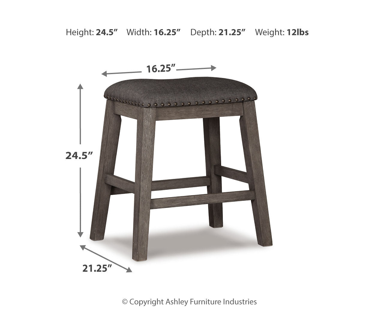 Caitbrook Counter Height Dining Table and Barstools