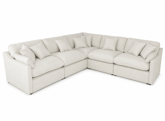 Velari Slope Arm Collection - Ivory