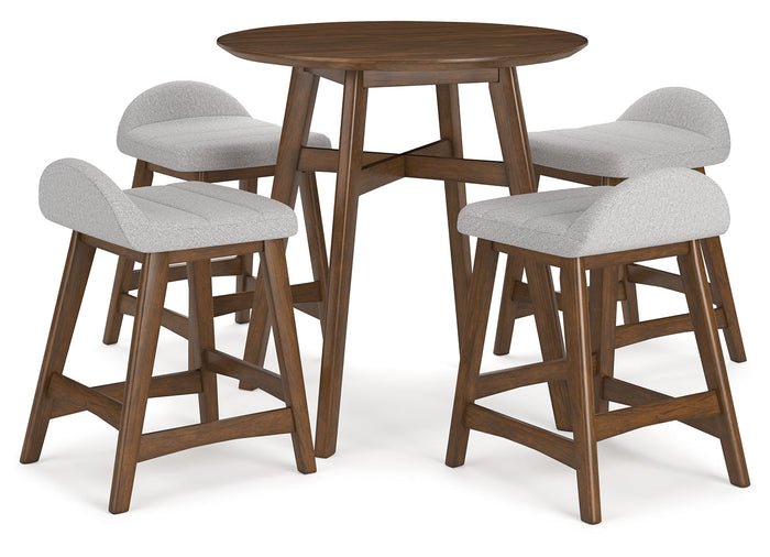 Lyncott Counter/Standard Height Dining Table Set