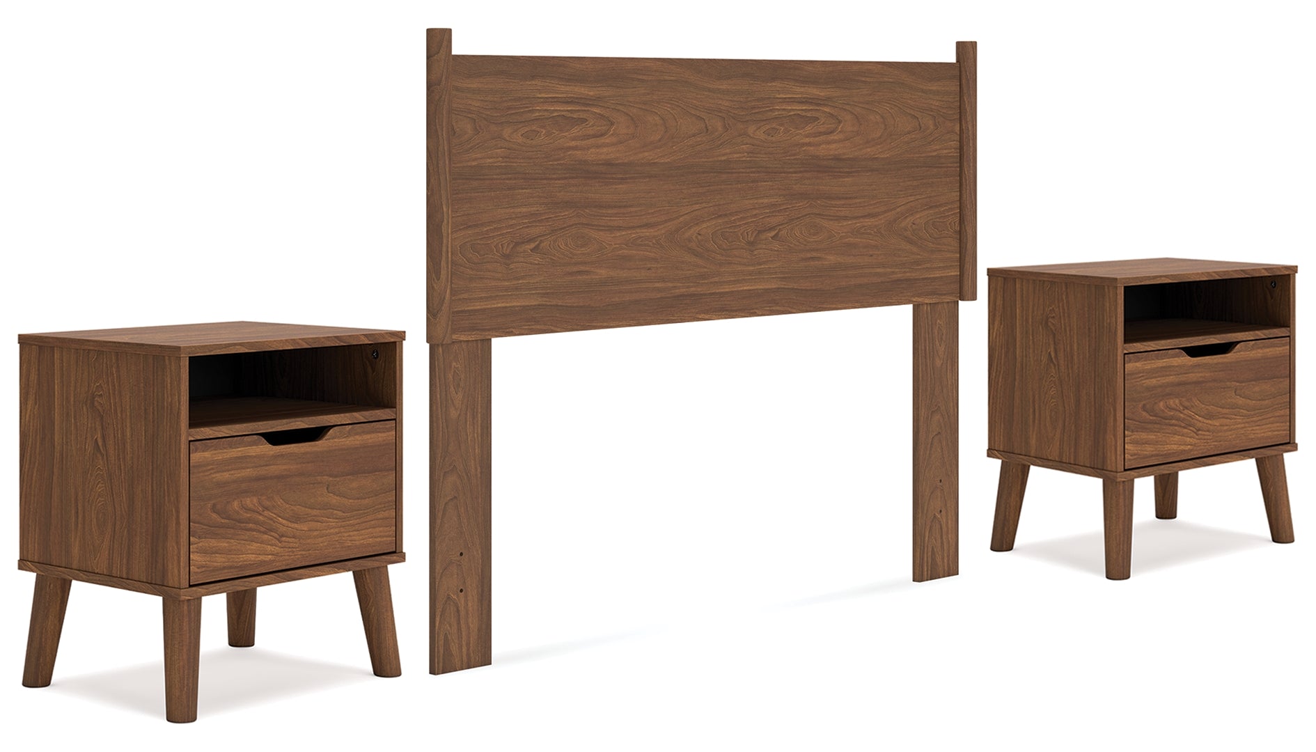 Fordmont Brown Panel Headboard Bedroom Set