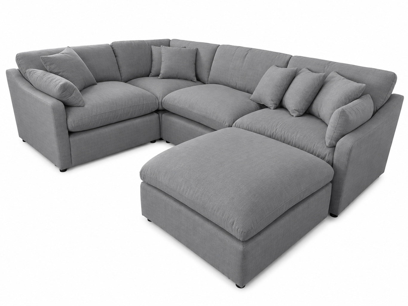 Velari Slope Arm Collection - Charcoal