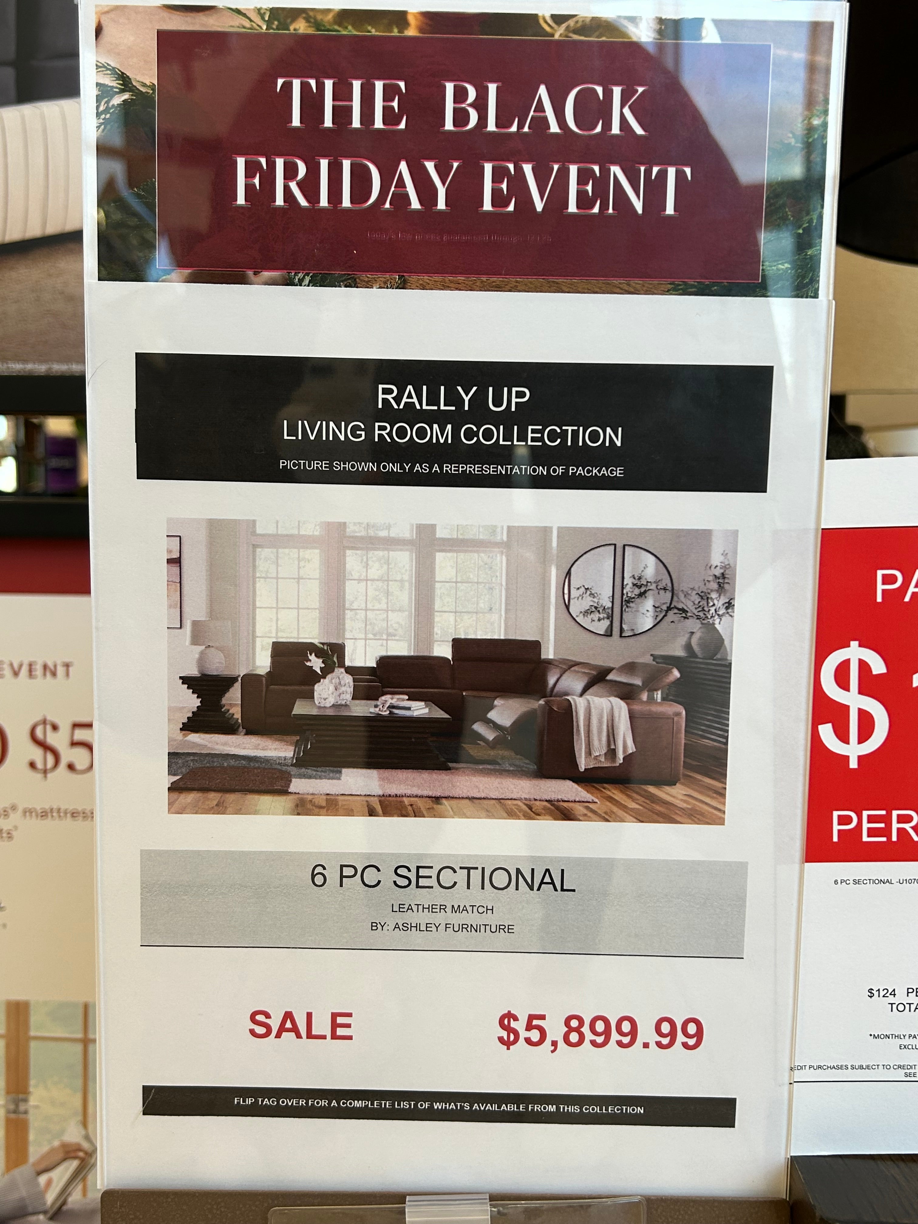 Rally Up 6-Piece Power Reclining Sectional