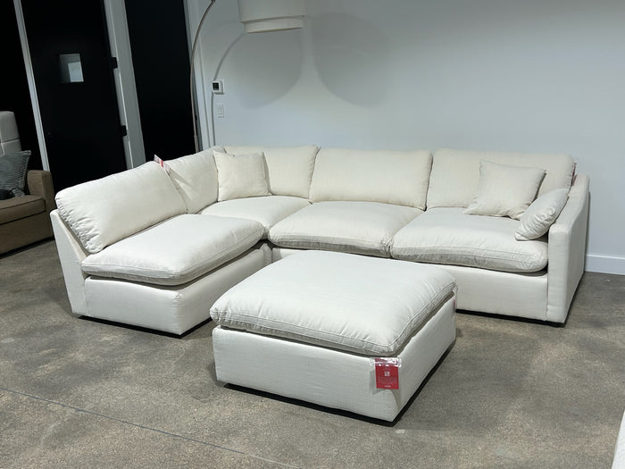 Velari Slope Arm Collection - Ivory