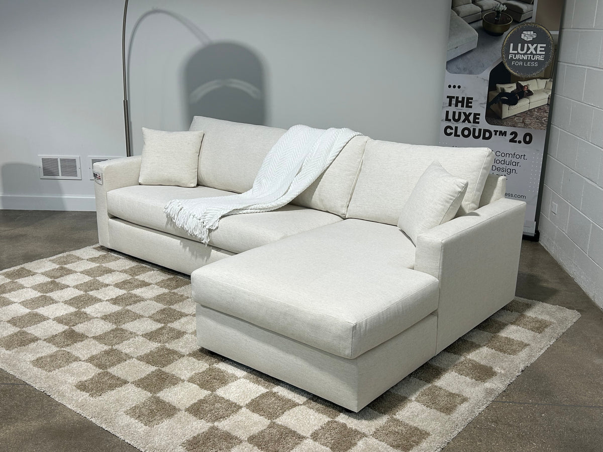 Ashland 2-Piece Bench-Seat Sectional Sofa
