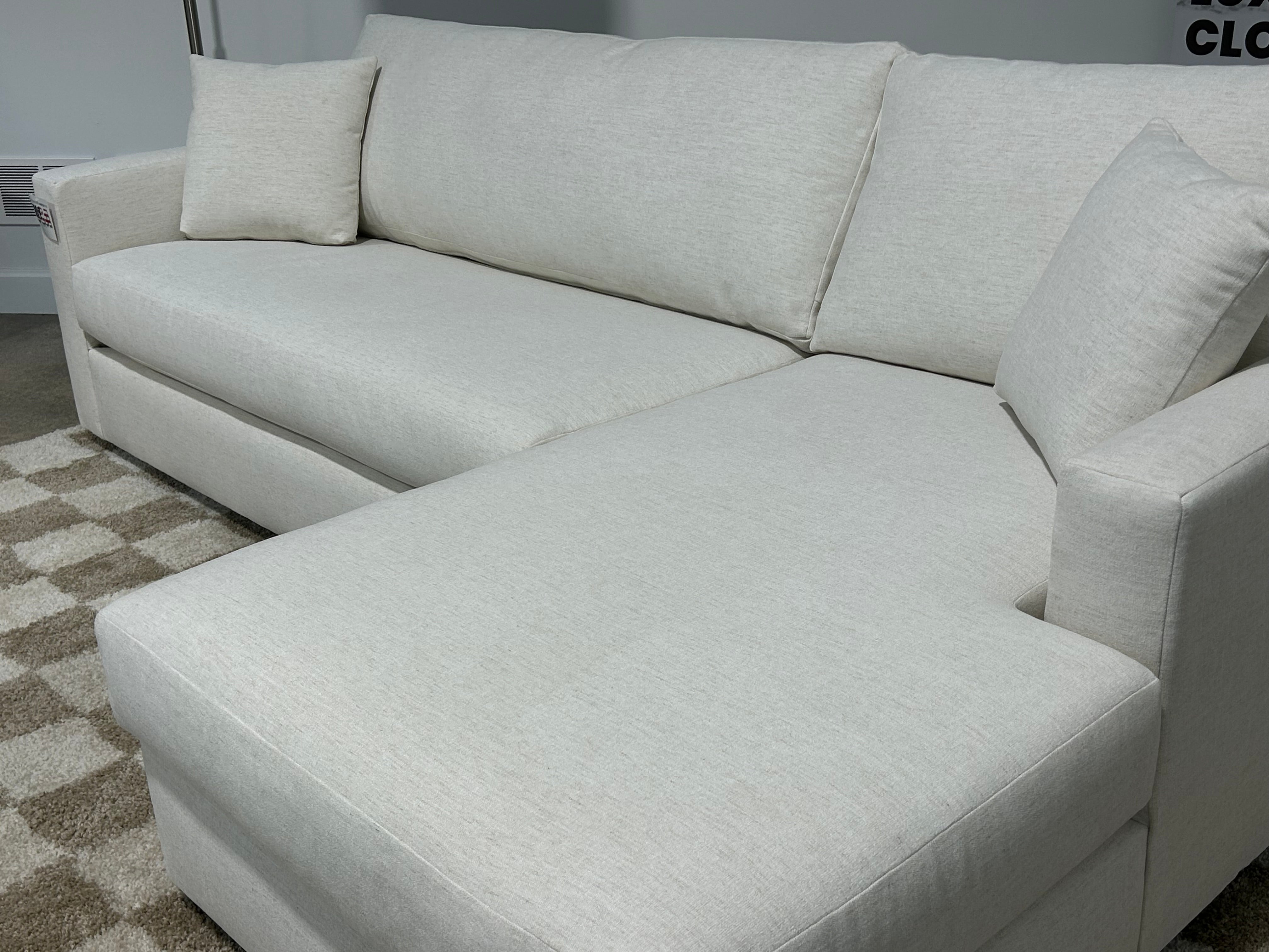 Ashland 2-Piece Bench-Seat Sectional Sofa