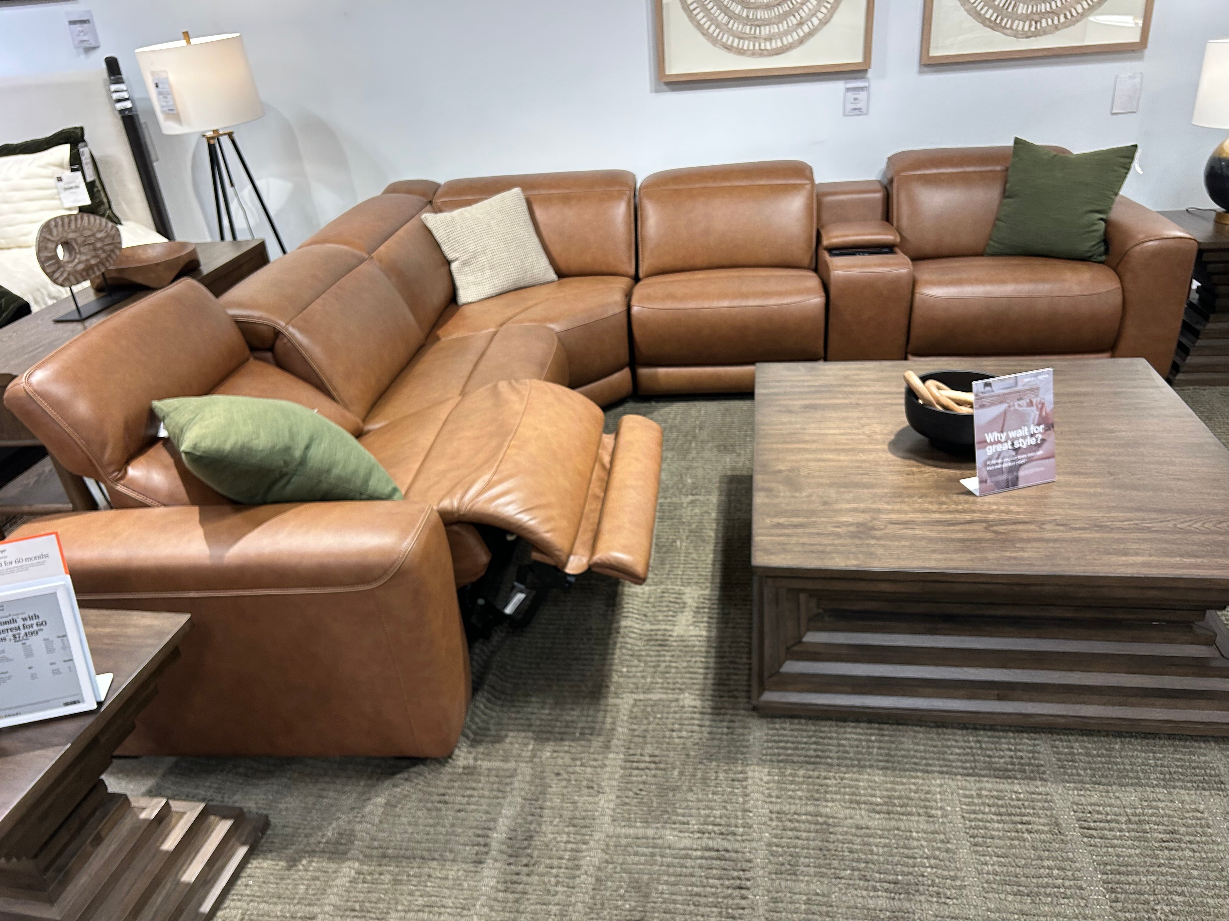 Rally Up 6-Piece Power Reclining Sectional