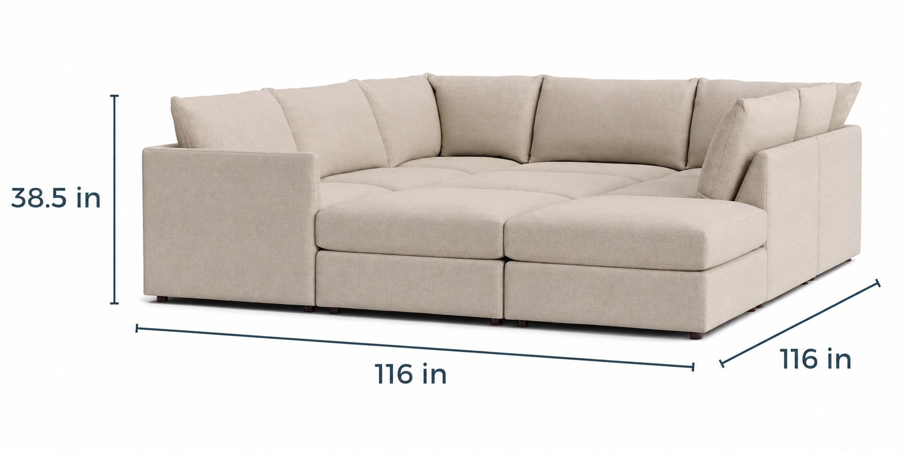 Bassett Beckham Modular Collection (Customizable)