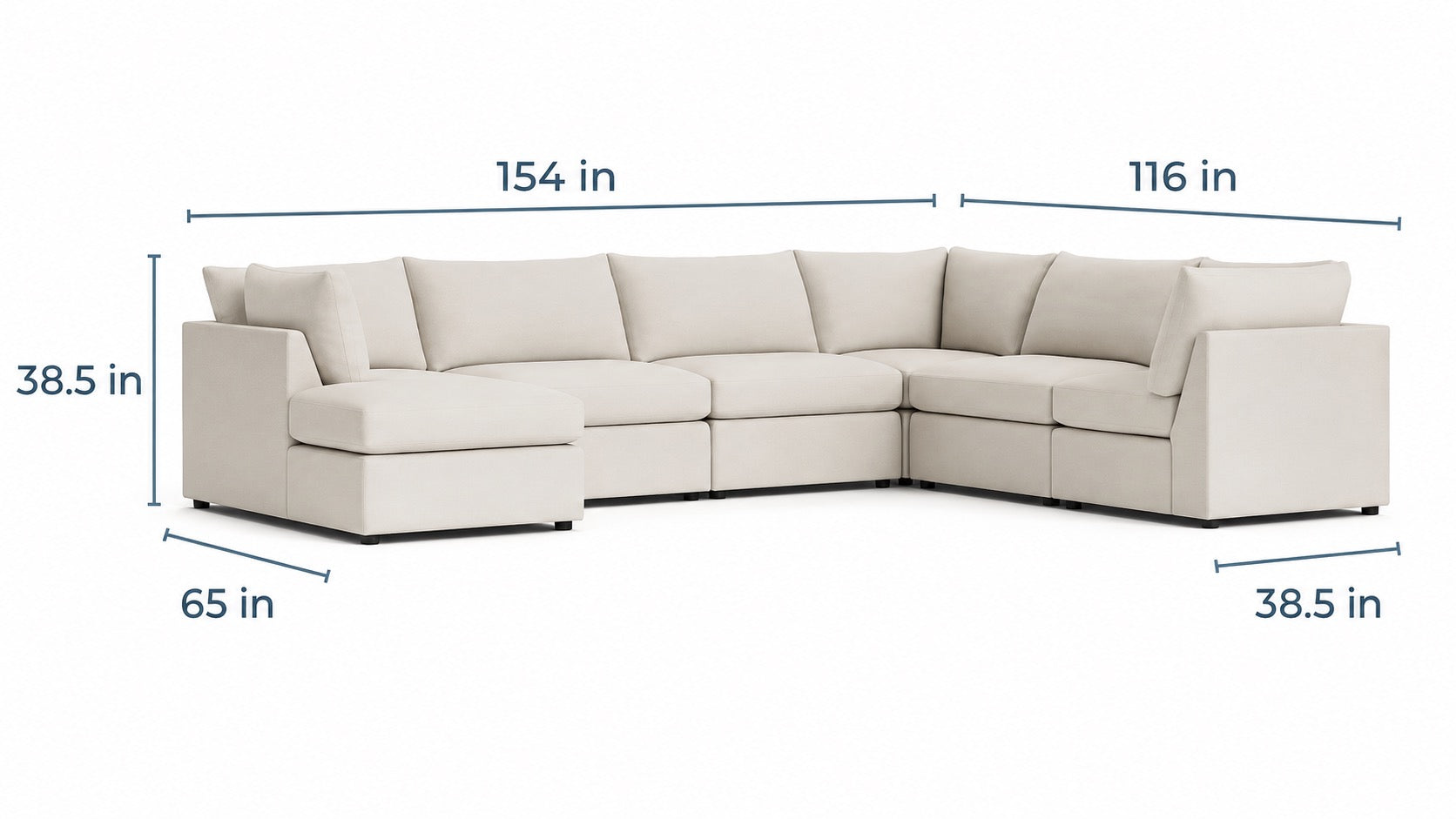 Bassett Beckham Modular Collection (Customizable)