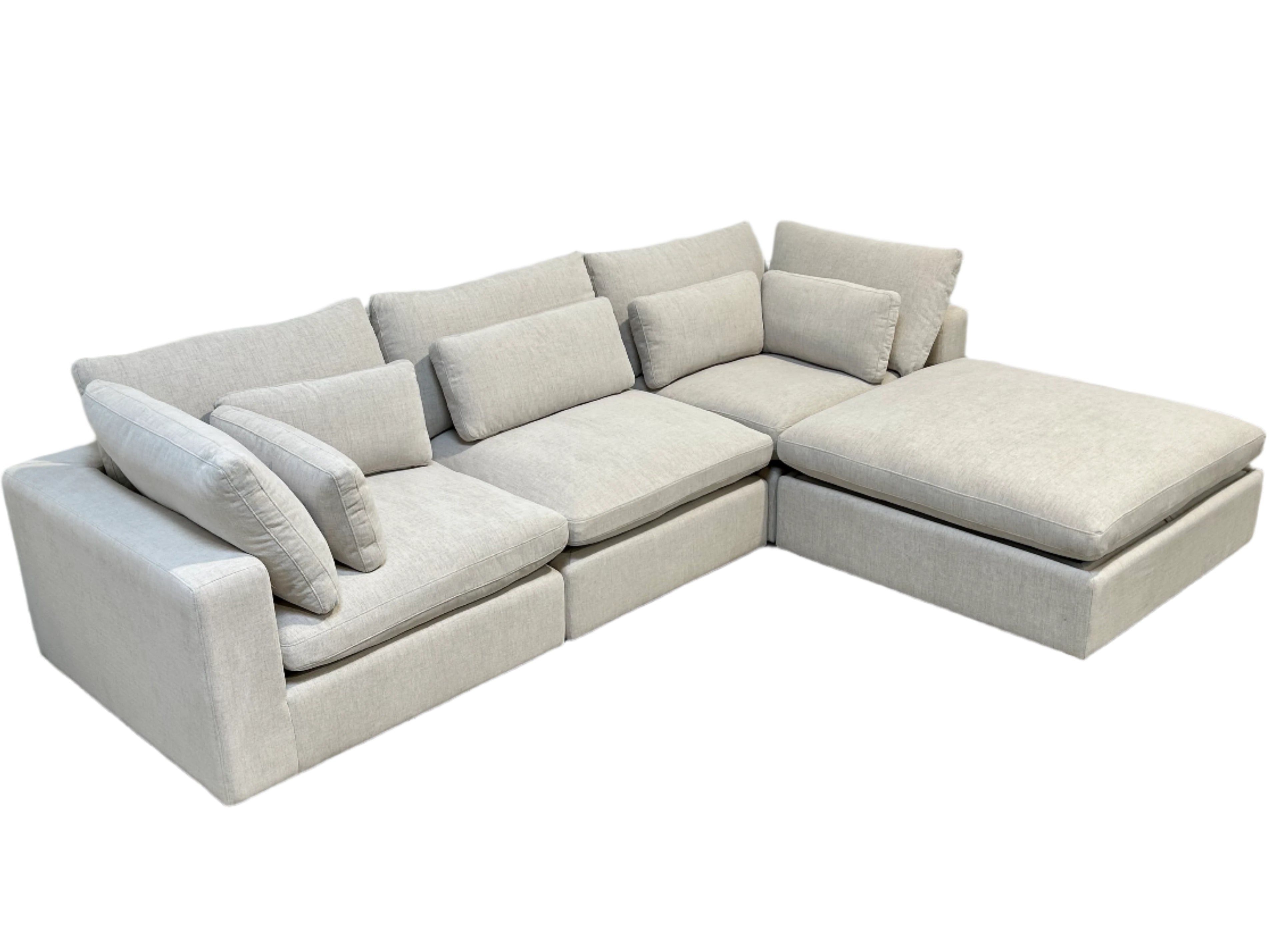 The Luxe Cloud™ 2.0 - (4PC) Beige and Grey