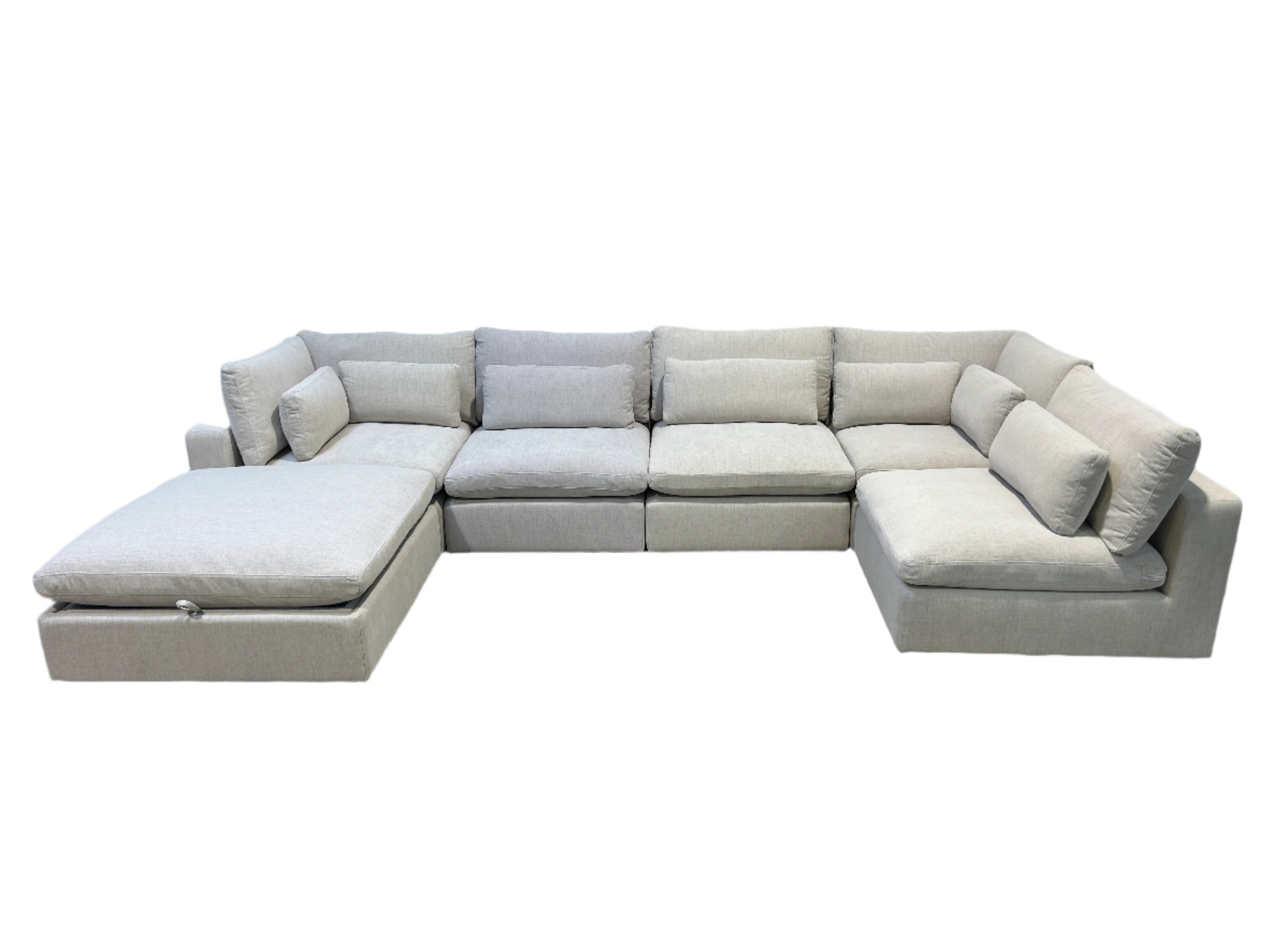 The Luxe Cloud™ 2.0 - (6PC) Beige and Grey