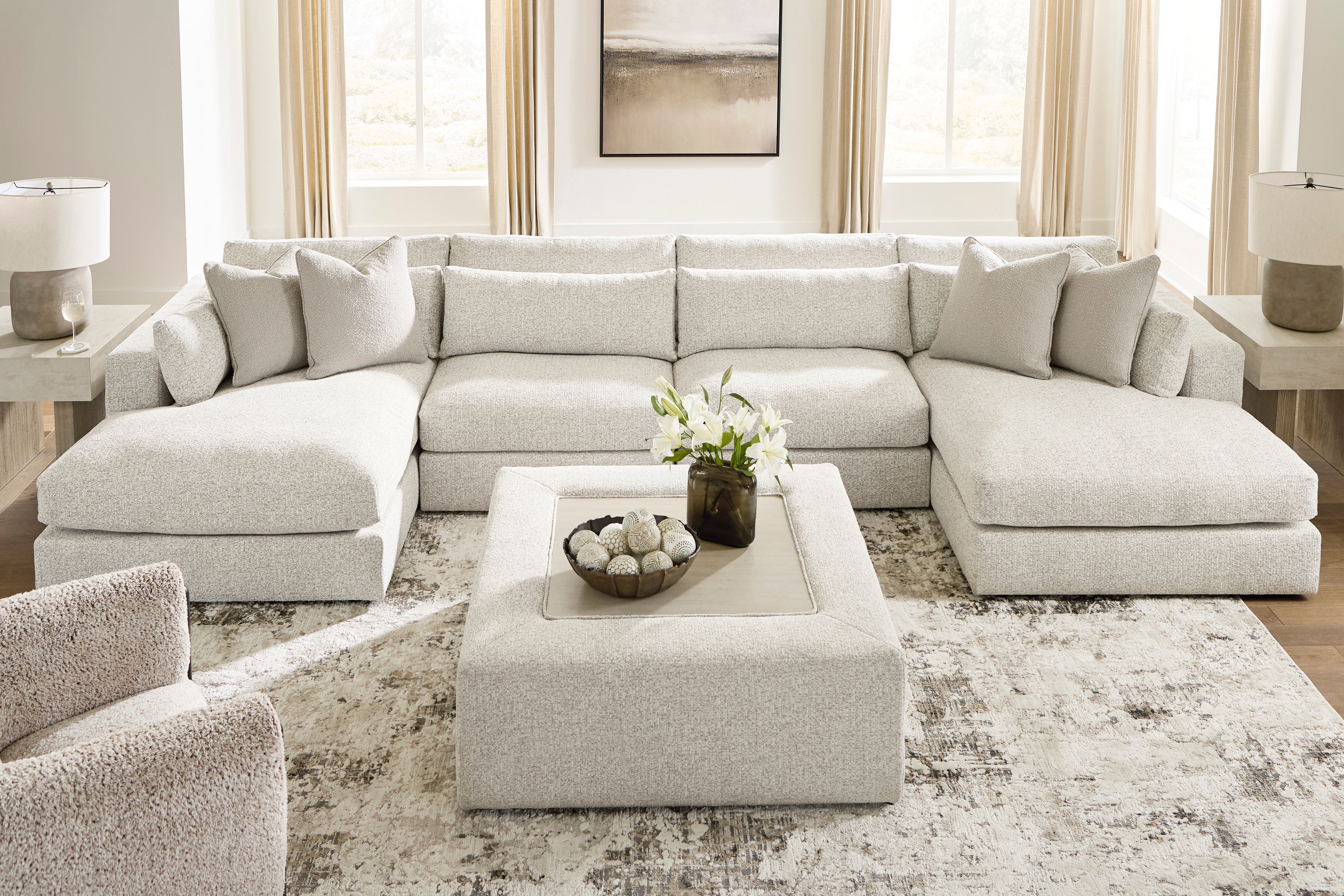 Aston Modular Collection - Snowstone (Customizable)