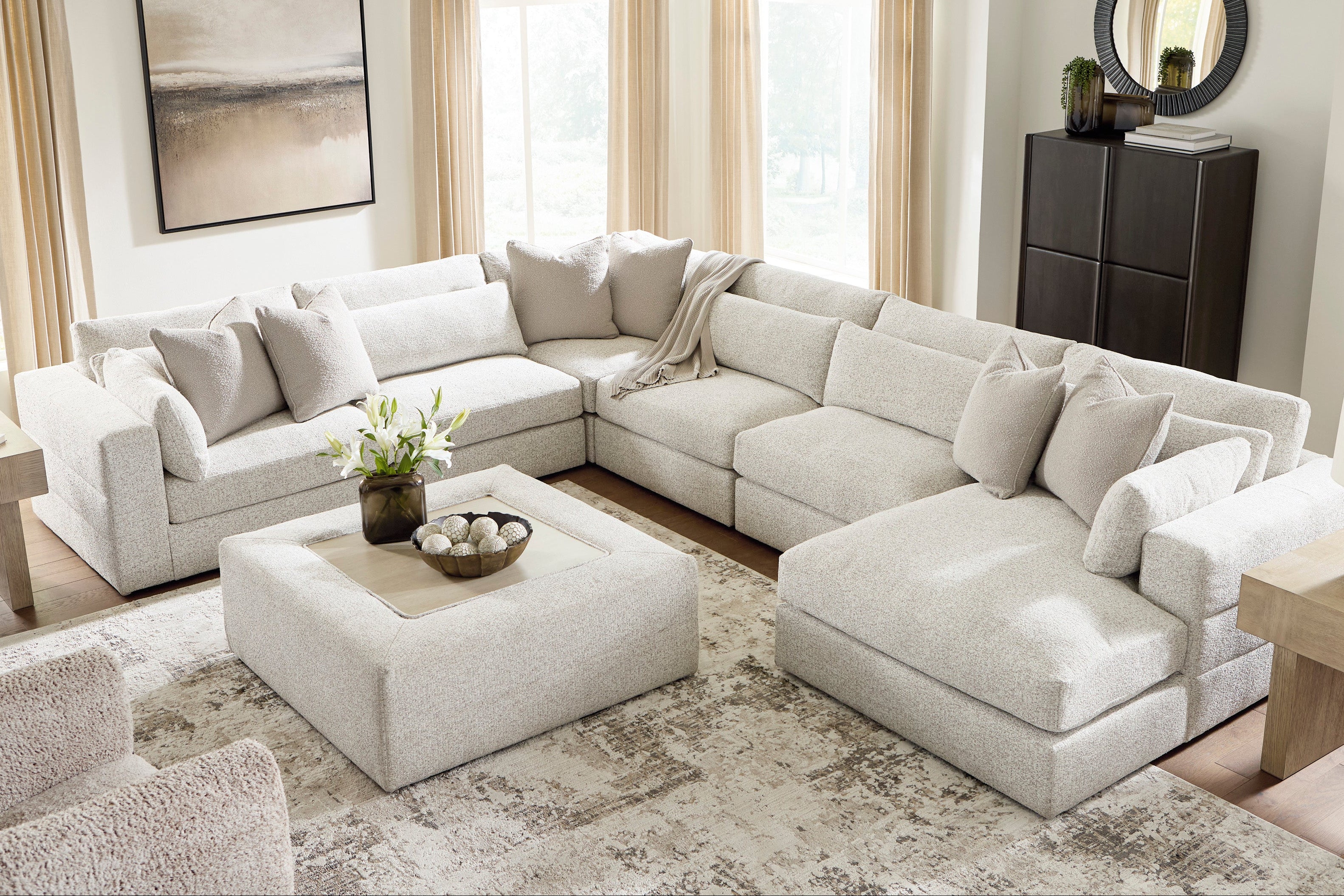 Aston Modular Collection - Snowstone (Customizable)