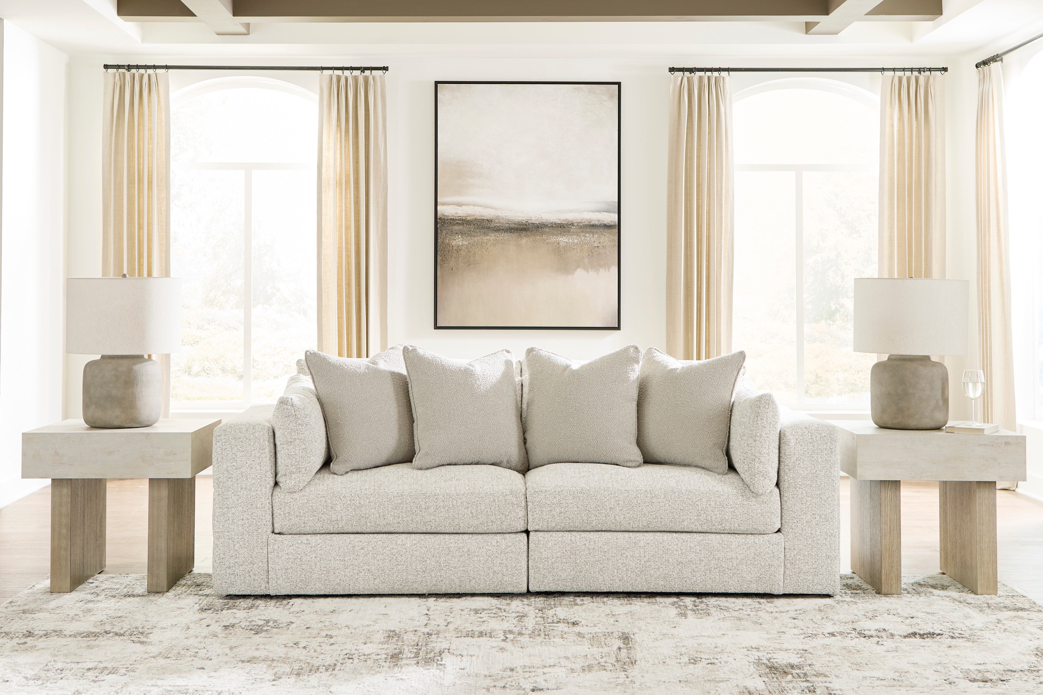 Aston Modular Collection - Snowstone (Customizable)
