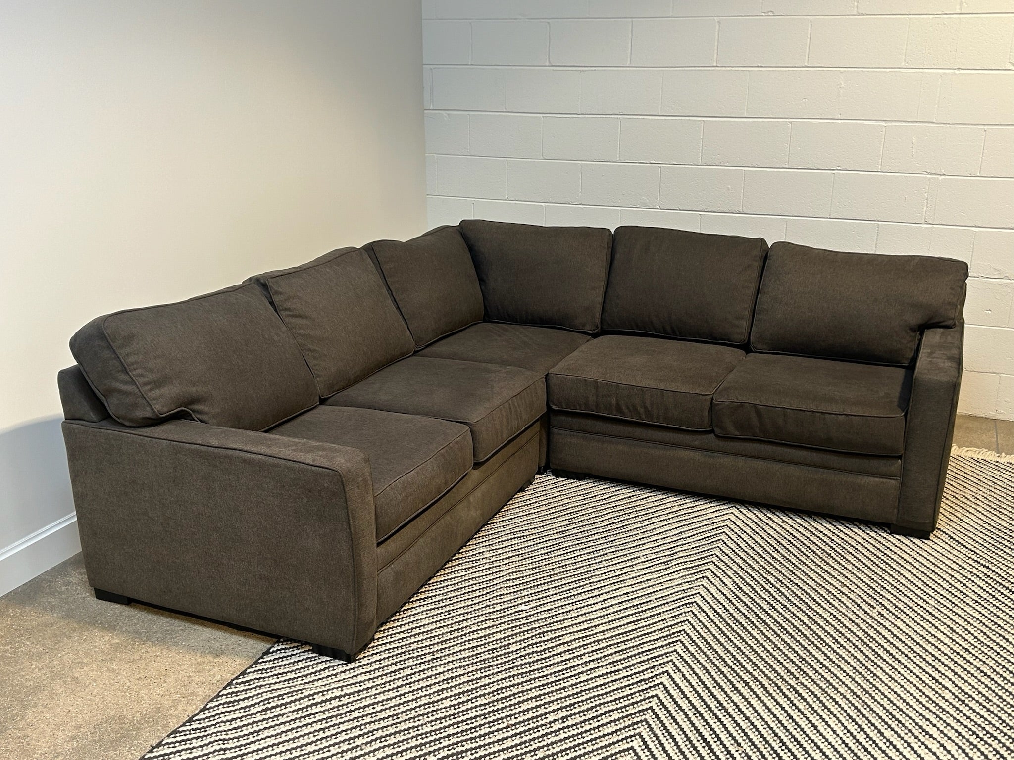 Macy's 3-Piece Sectional Couch (Refurbished)