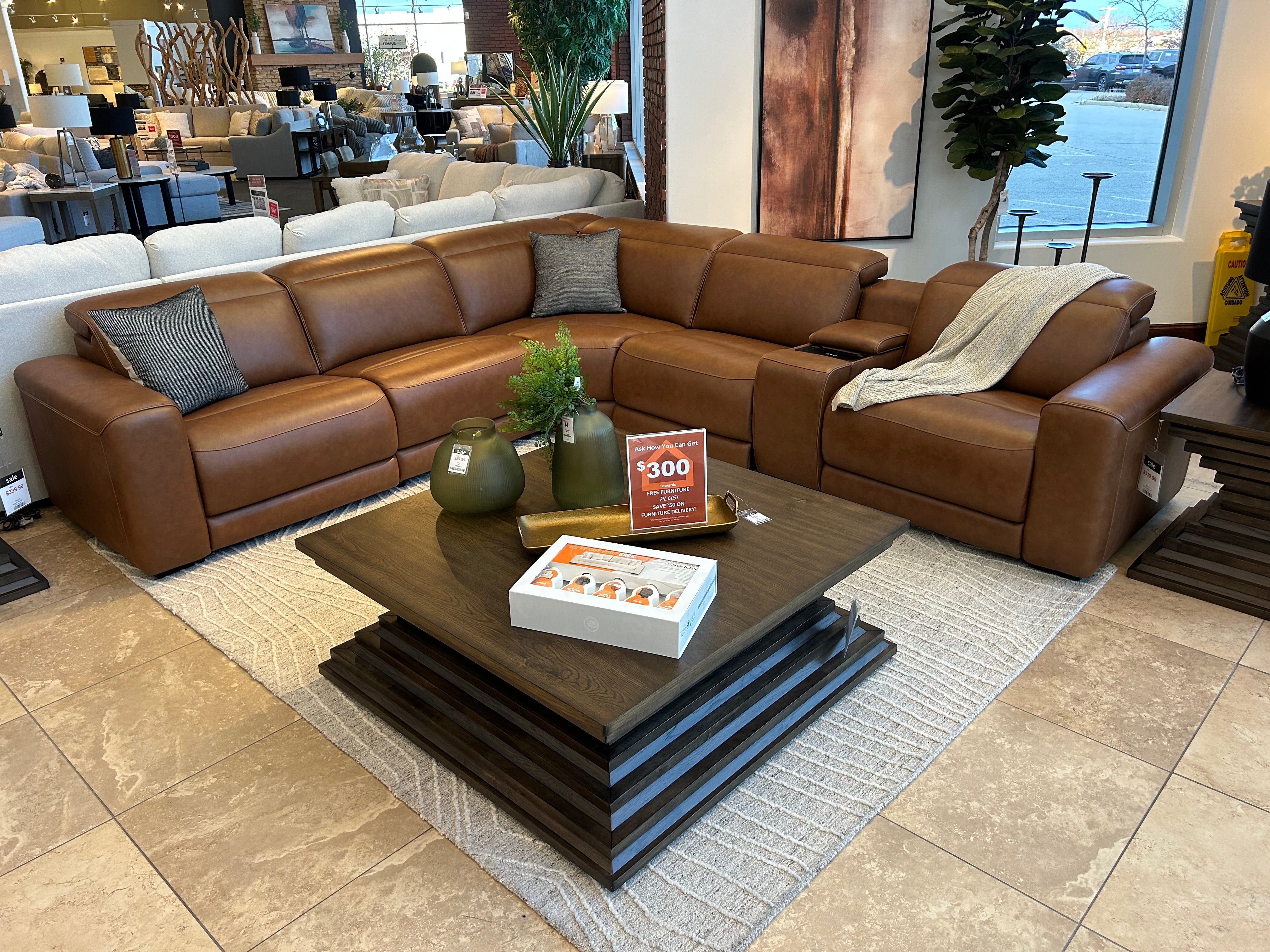 Rally Up 6-Piece Power Reclining Sectional