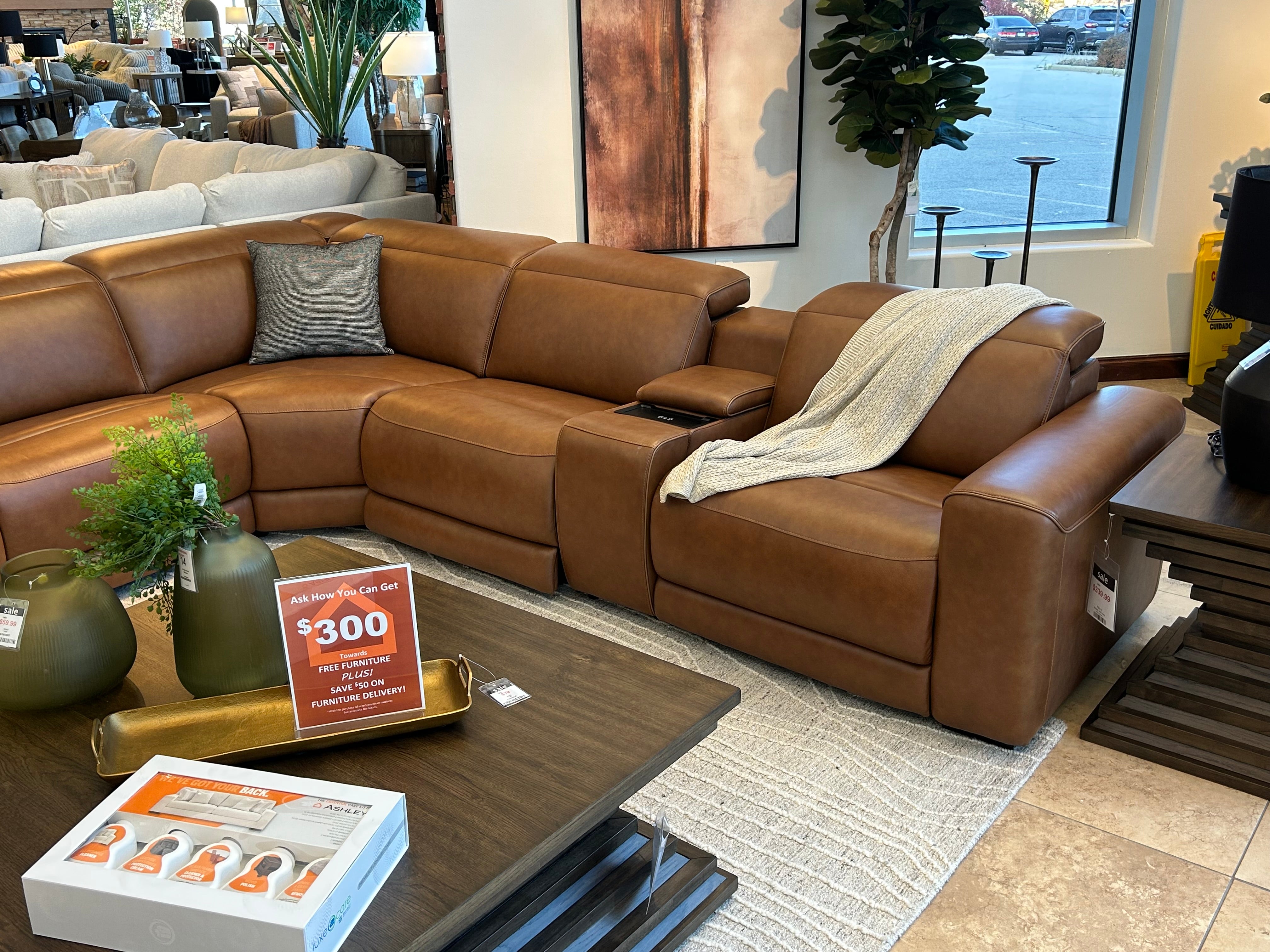 Rally Up 6-Piece Power Reclining Sectional