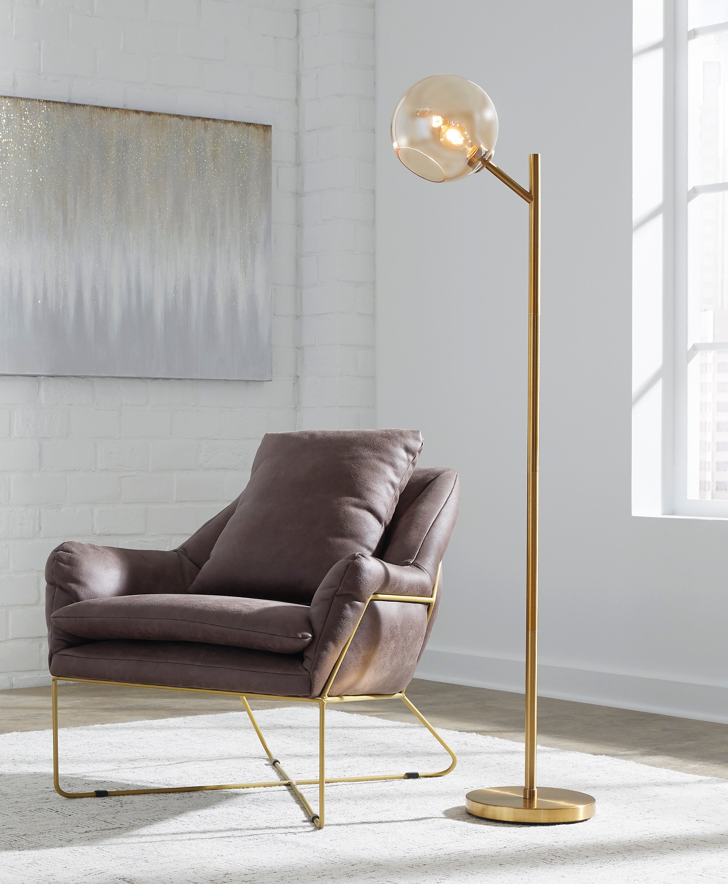 Abanson Metal Floor Lamp