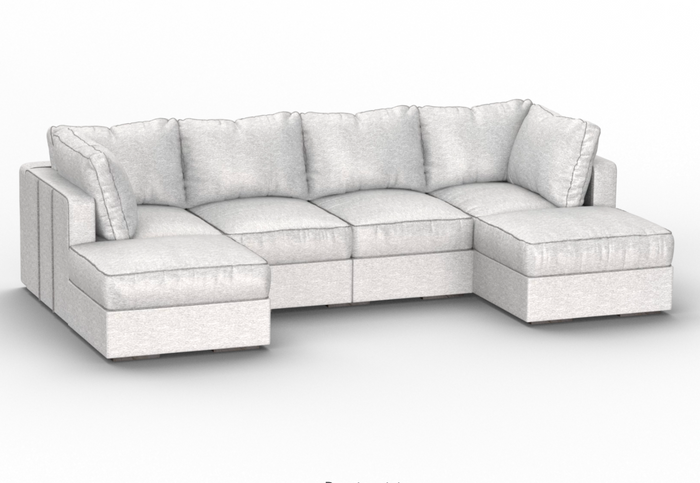 Lovesac 6 Seats + 6 Sides Sectional