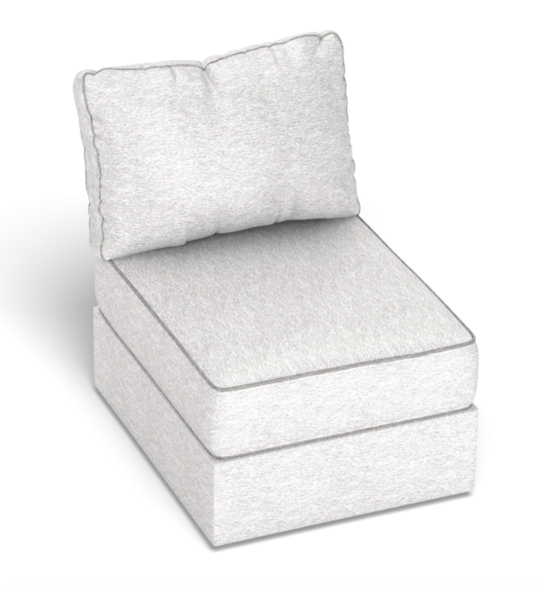 Lovesac Deep Seat w/ Cushions + Covers