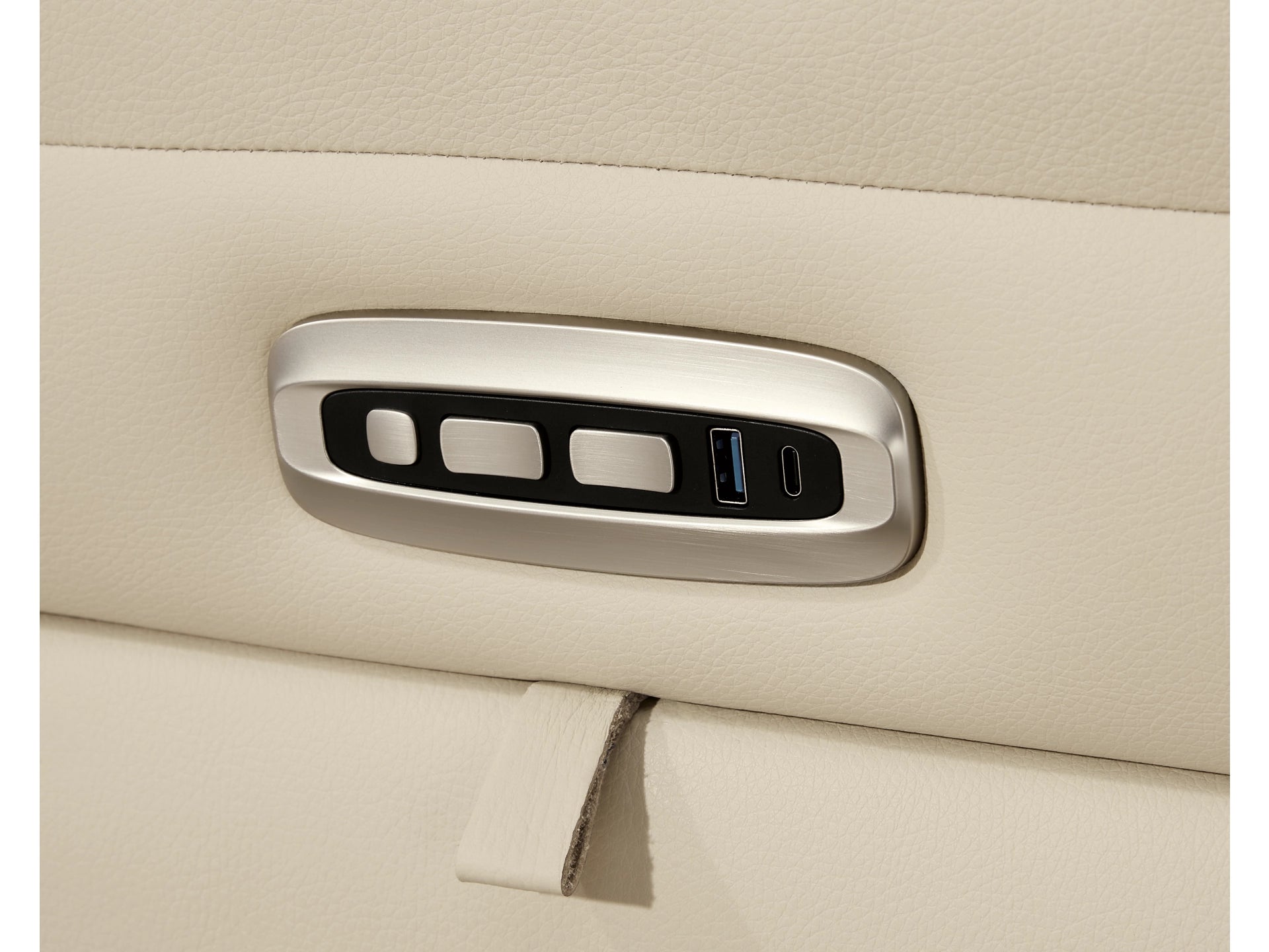 Double Deal 5-Piece Dual Power Leather Reclining Modular Sectional