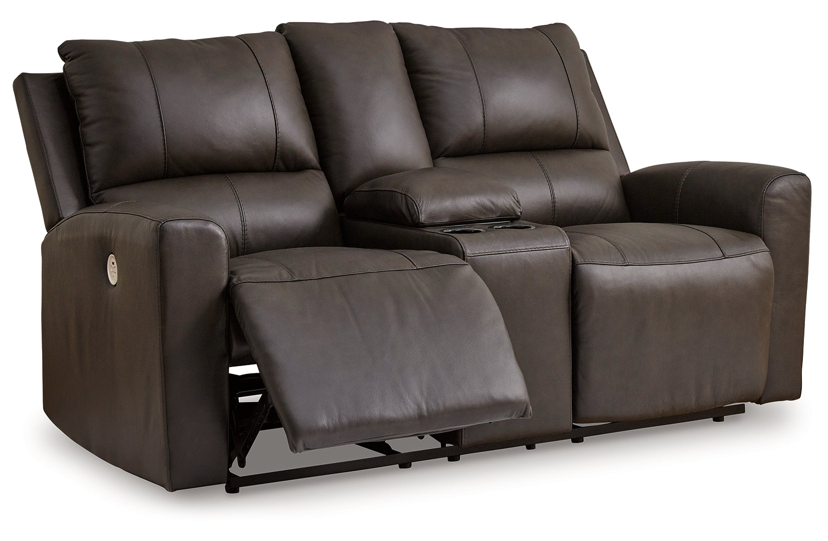 Boxmere Power Reclining Loveseat w/Console