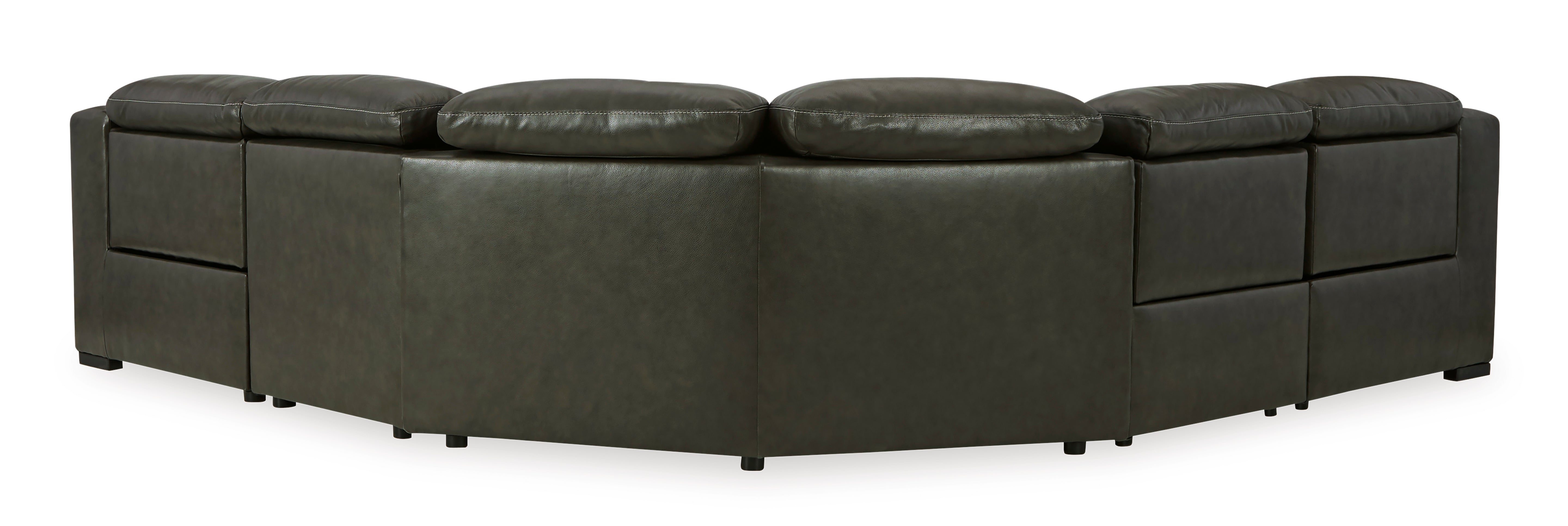 Cortland Genuine Leather Reclining Sofa and Loveseat