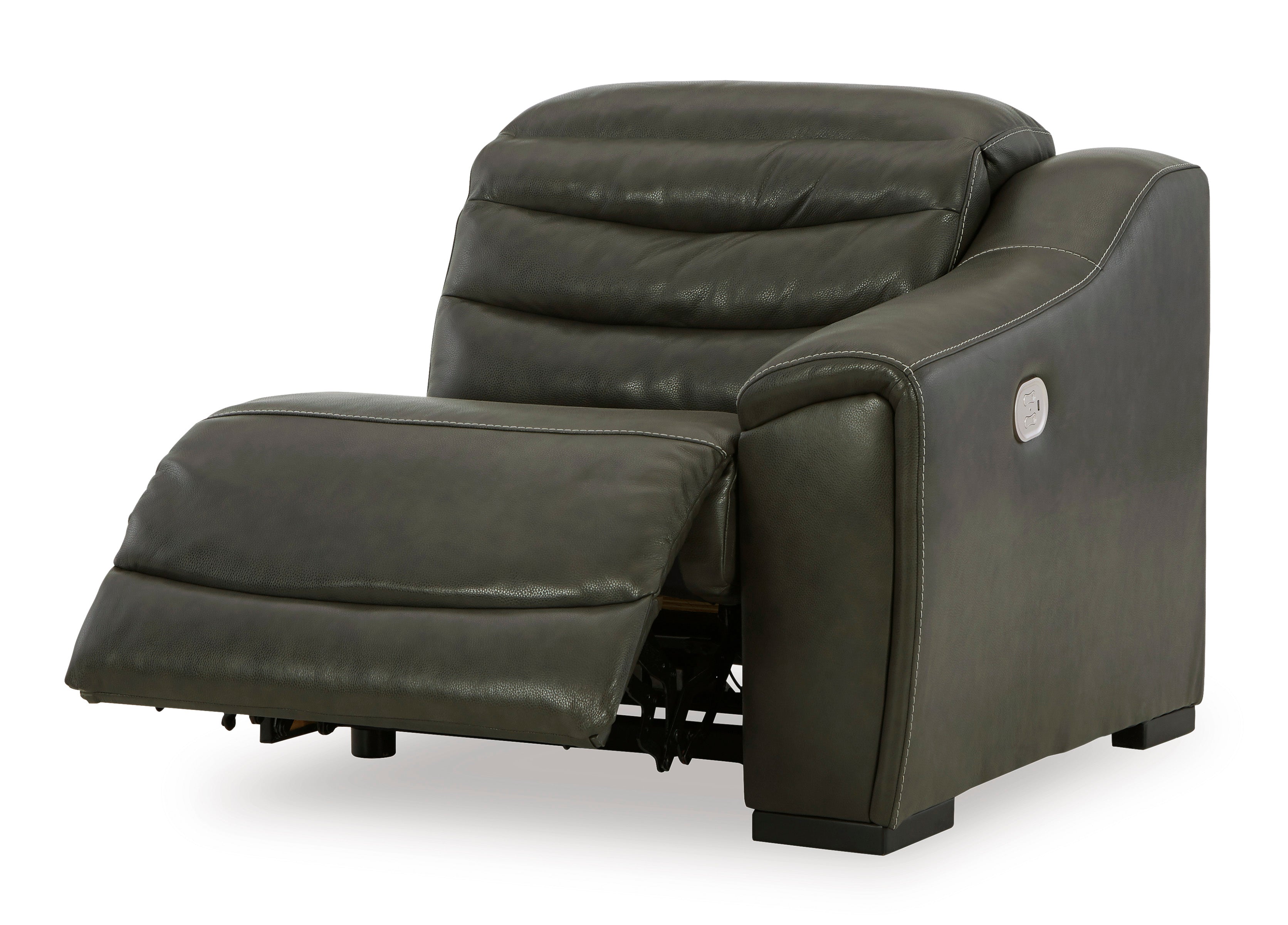 Cortland Genuine Leather Reclining Sofa and Loveseat