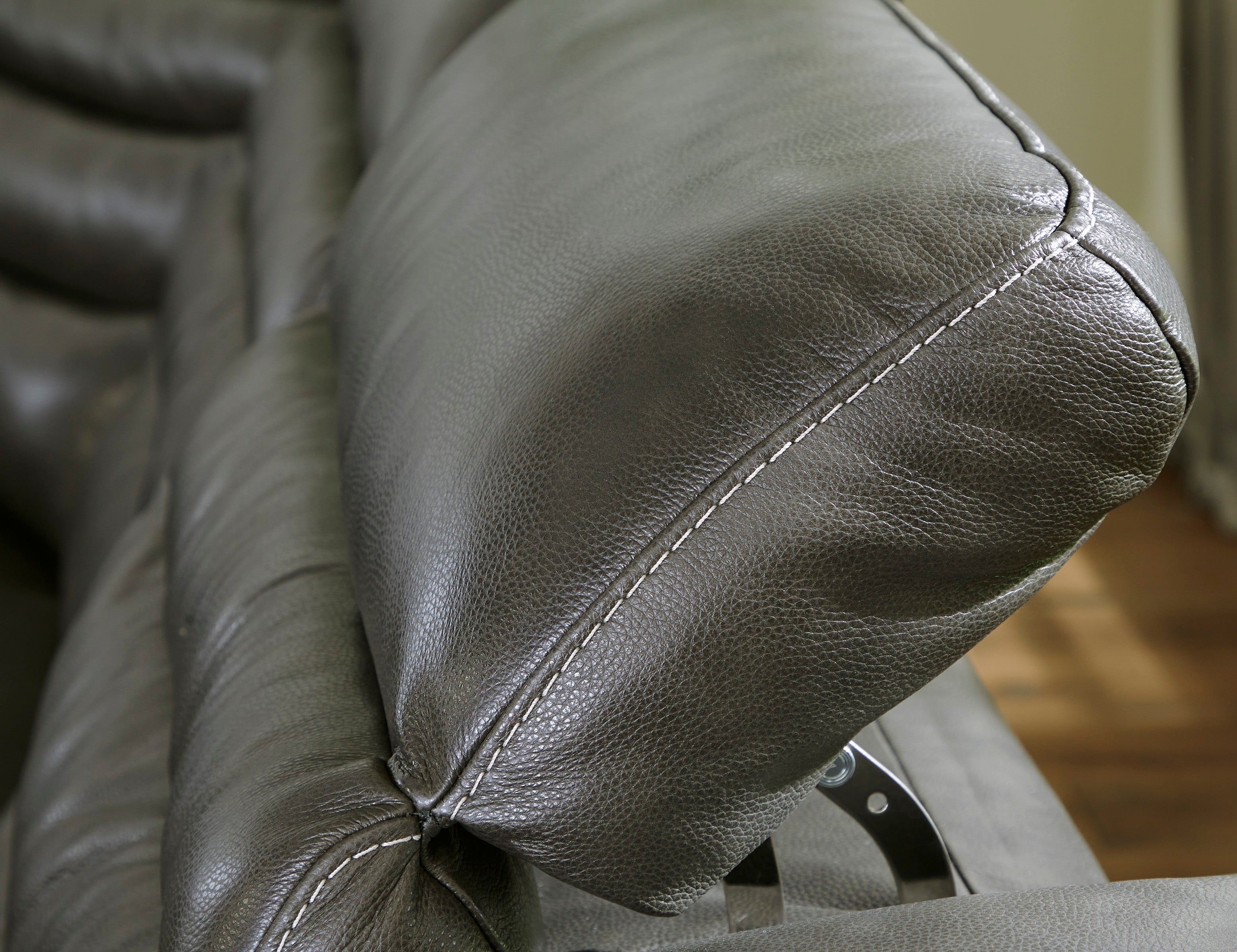 Cortland Genuine Leather Reclining Sofa and Loveseat