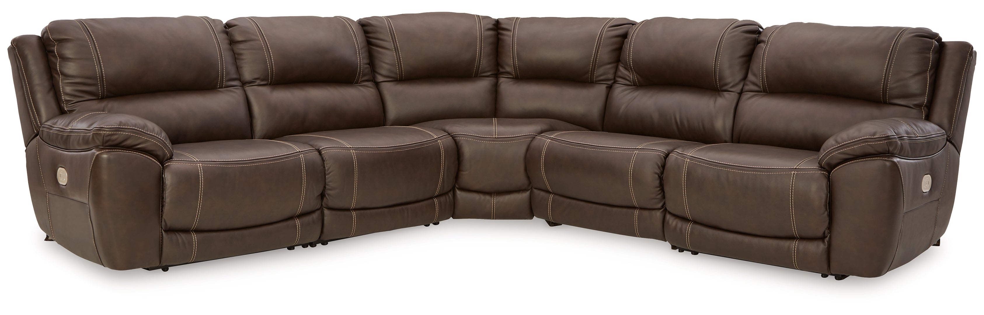 Dunleith Power Reclining Sectional with Console