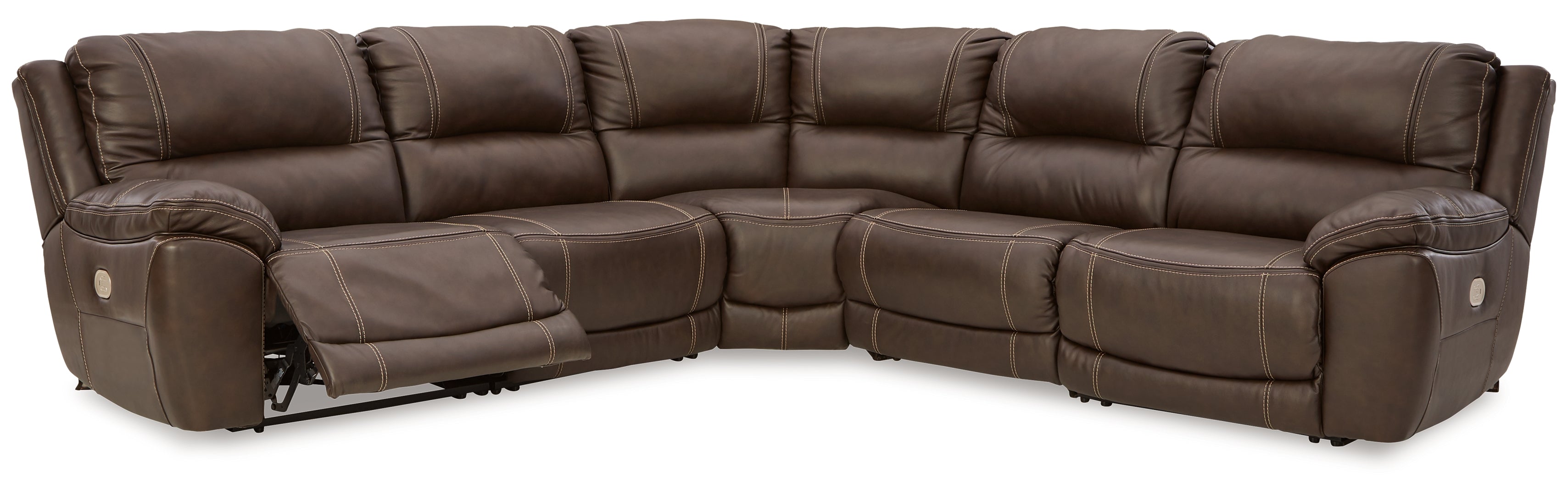 Dunleith Power Reclining Sectional with Console
