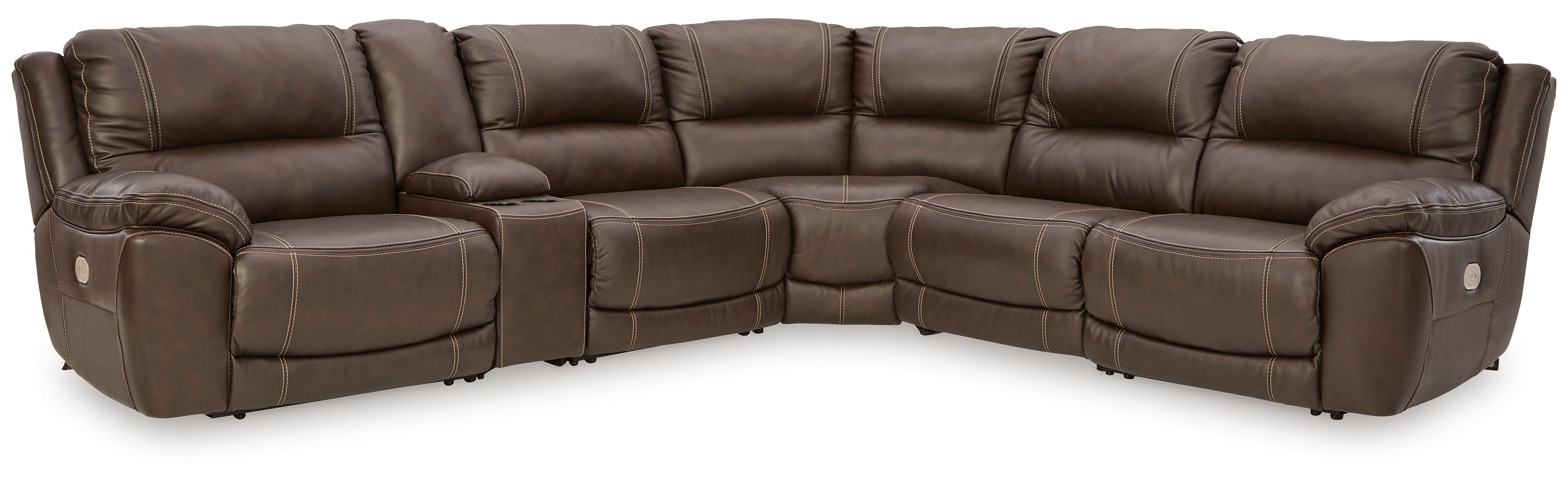 Dunleith Power Reclining Sectional with Console