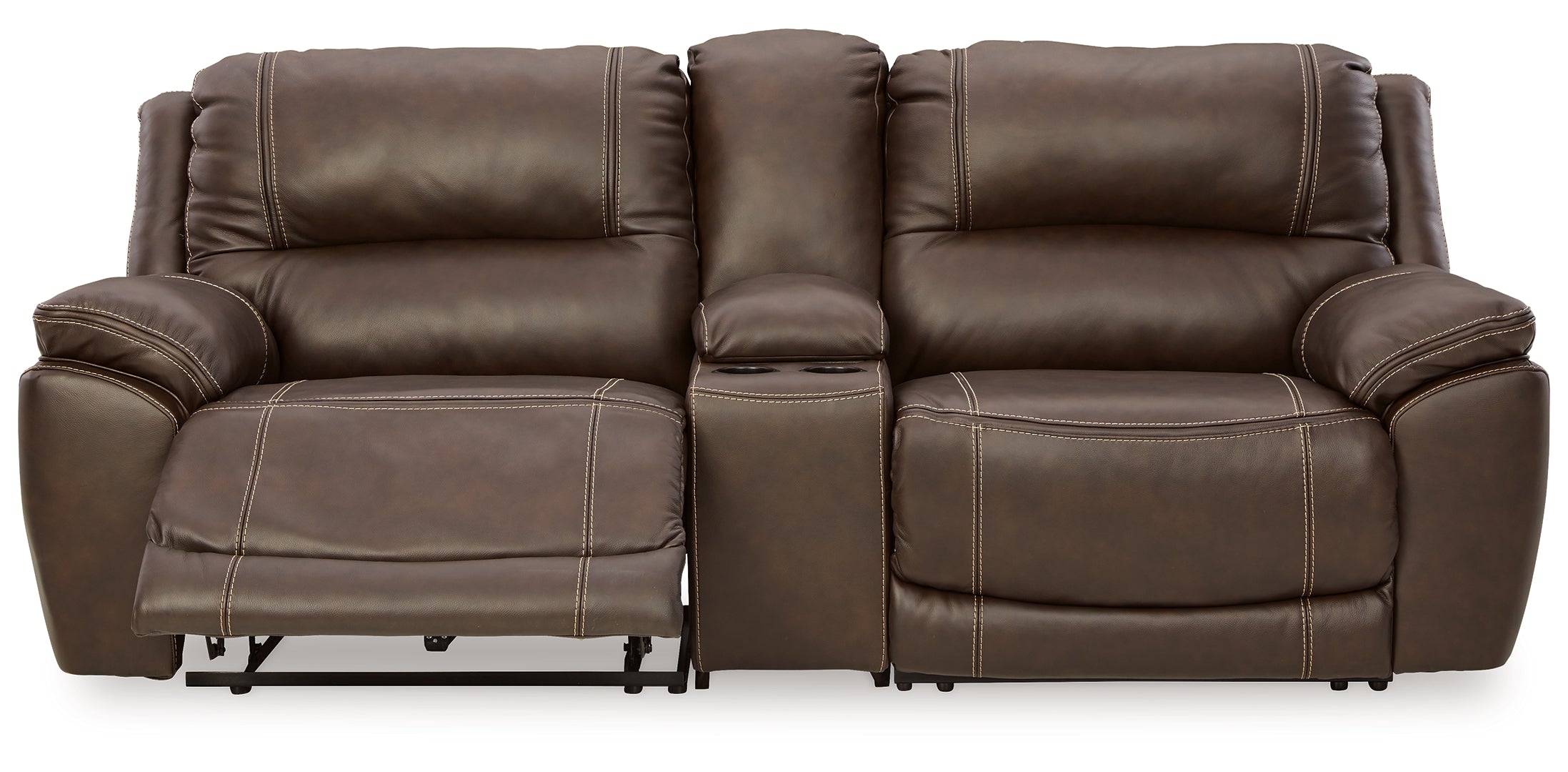 Dunleith Power Reclining Sectional with Console