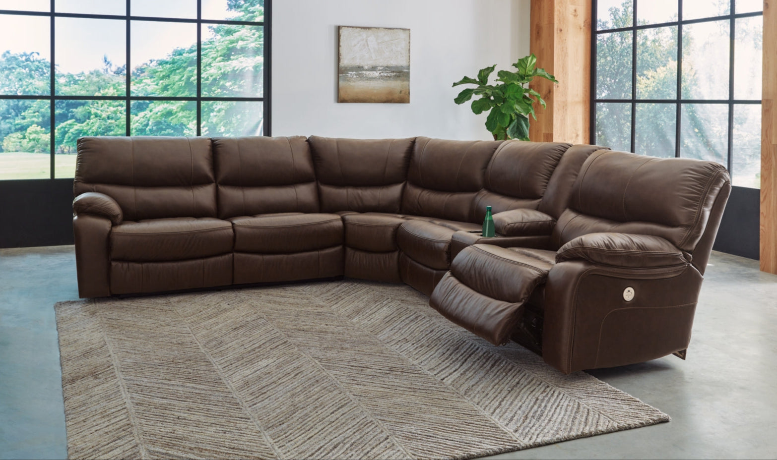 Family Circle Power Reclining Sectional
