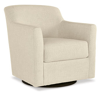 Bradney Swivel Accent Chair (Fabric)