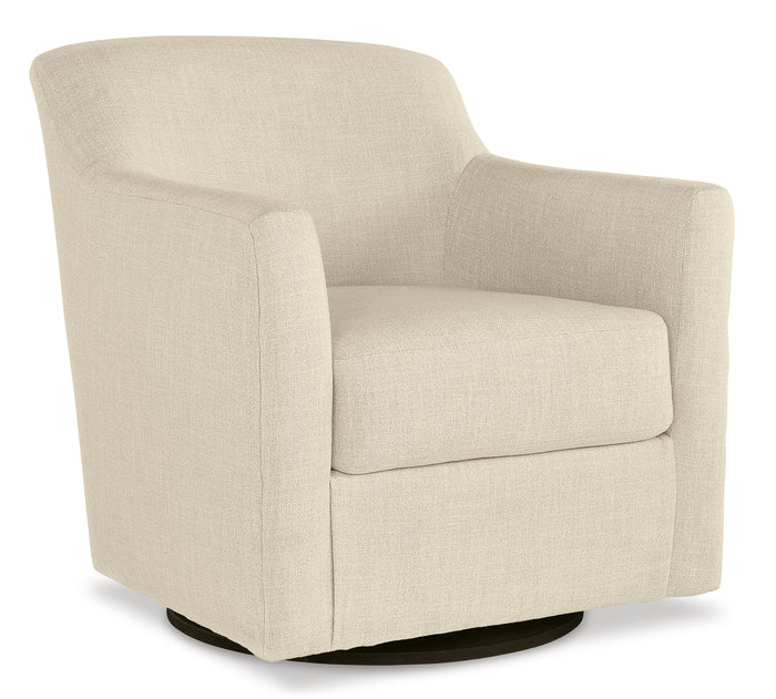 Bradney Swivel Accent Chair (Fabric)