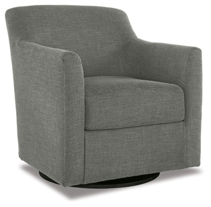 Bradney Swivel Accent Chair (Fabric)