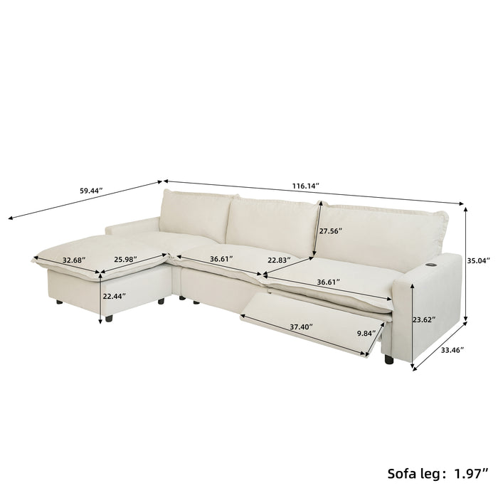 The LuxeMotion Cloud Collection - Natural Oat