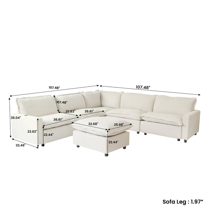 The LuxeMotion Cloud Collection - Natural Oat