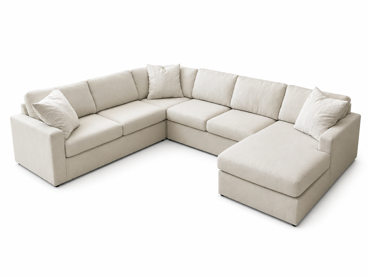 Nuvella 6-Piece Sectional (Customizable)
