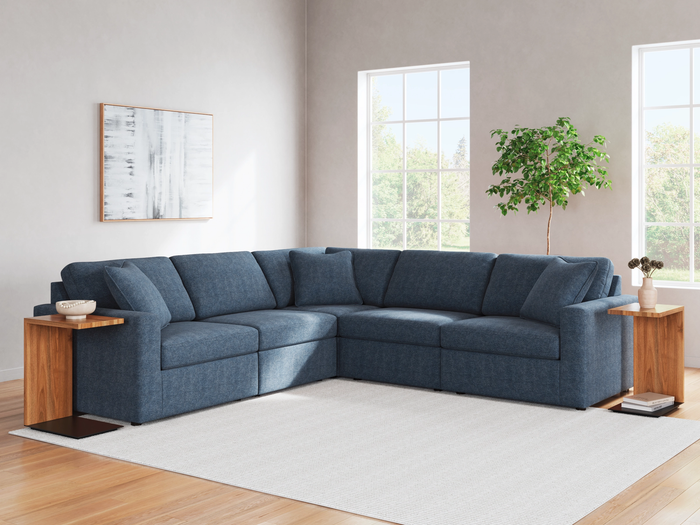 Nuvella 5-Piece Sectional (Customizable)