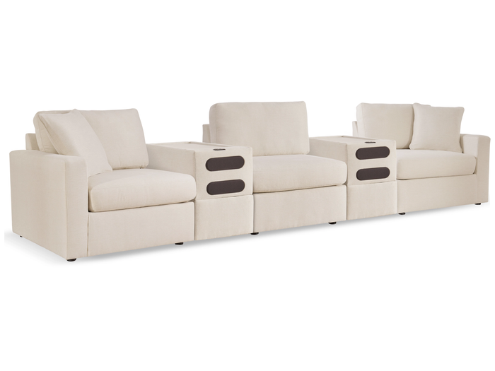 Nuvella 3 Piece Sectional (Customizable)