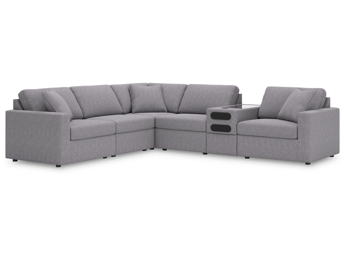 Nuvella 5-Piece Sectional (Customizable)