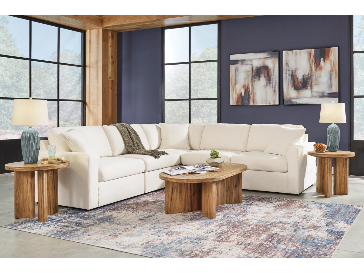 Nuvella 5-Piece Sectional (Customizable)