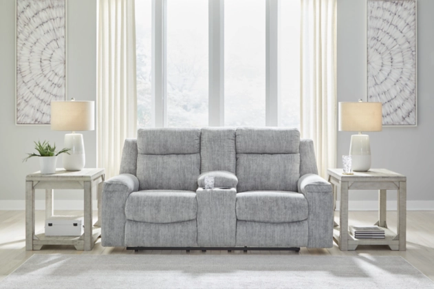 Buntington DBL Rec Loveseat w/Console