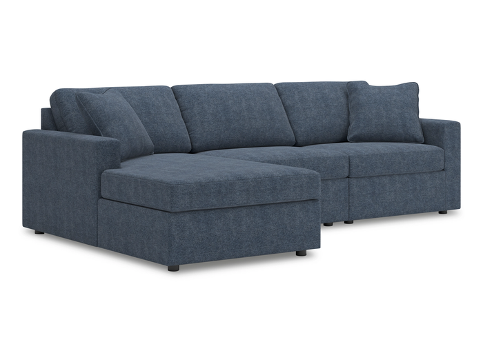 Nuvella 3 Piece Sectional (Customizable)