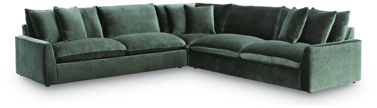￼Carriage View 3-Piece Sectional