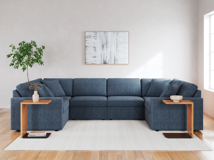 Nuvella 6-Piece Sectional (Customizable)