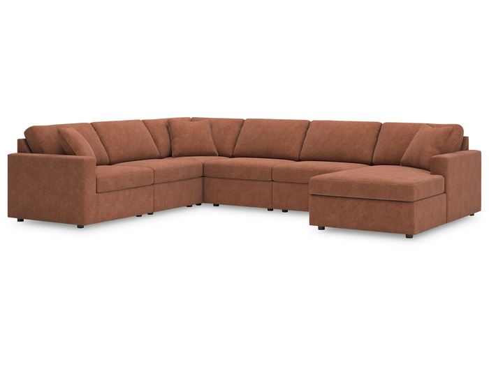 Nuvella 6-Piece Sectional (Customizable)